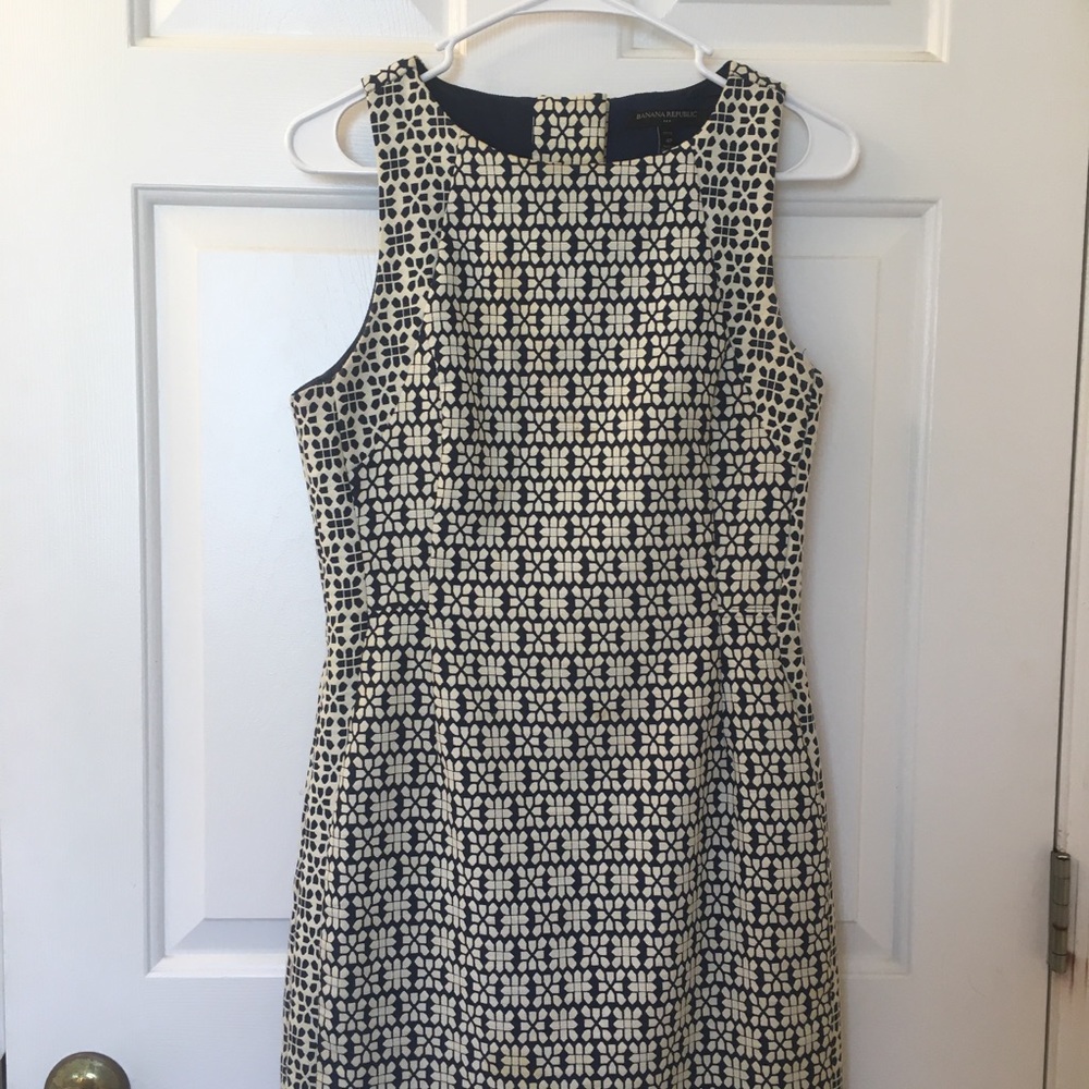Banana Republic fitted knit dress.